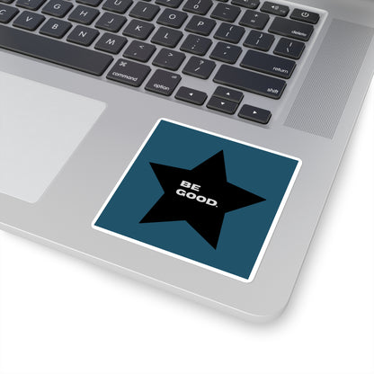 BE GOOD ‘STAR’ STICKER (BLUE)