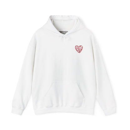 ‘BE GOOD TO YOURSELF’ HEART HOODIE