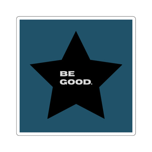 BE GOOD ‘STAR’ STICKER (BLUE)