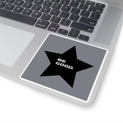 BE GOOD ‘STAR’ STICKER (DARK GREY)