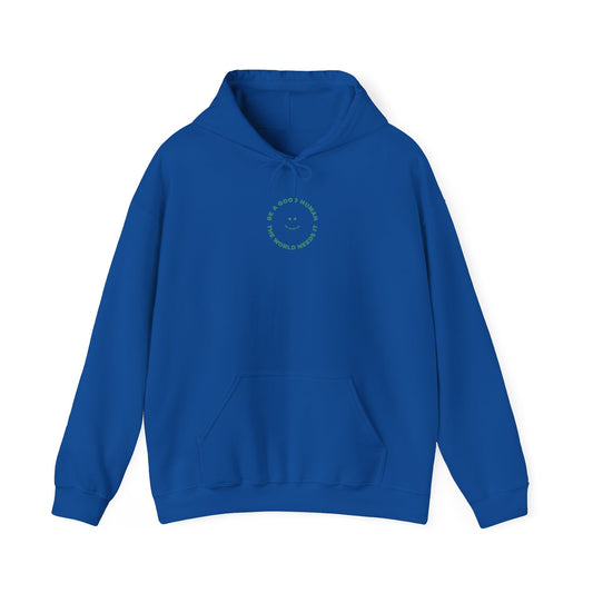 'THE WORLD NEEDS IT' CIRCLE HOODIE